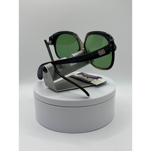 NEW Vintage Oversize Sunglasses | NOS | 70s Style | Green Lens | Geoffrey Beene - Picture 7 of 8